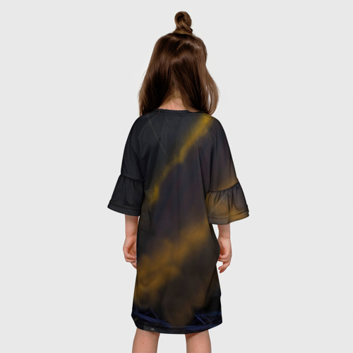 Детское платье 3D Oli Sykes, цвет 3D печать - фото 5