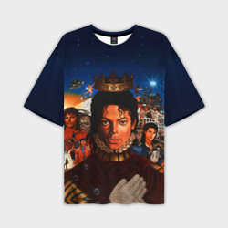 Мужская футболка oversize 3D Michael Jackson