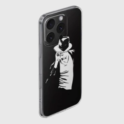 Чехол для iPhone 16 Pro Max силиконовый с защитой камеры Michael Jackson - фото 2