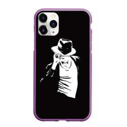 Чехол для iPhone 11 Pro матовый Michael Jackson