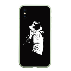 Чехол для iPhone XS Max матовый Michael Jackson