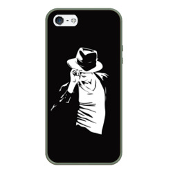 Чехол для iPhone 5/5S матовый Michael Jackson