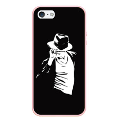 Чехол для iPhone 5/5S матовый Michael Jackson