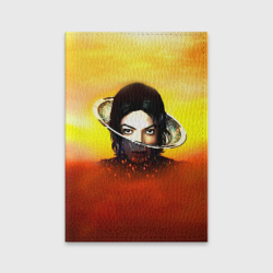 Обложка для паспорта матовая кожа Michael Jackson