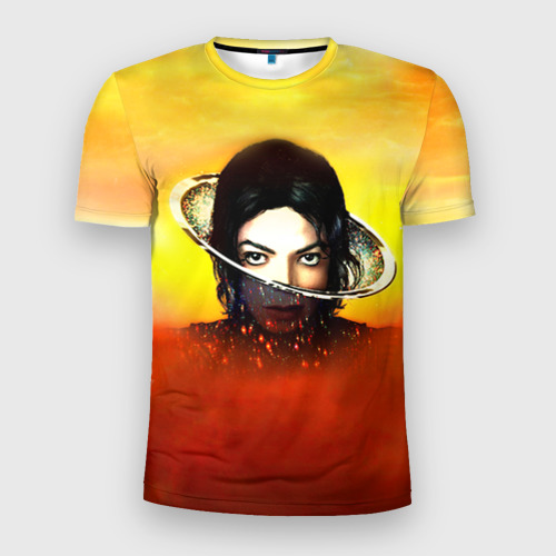 Мужская футболка 3D Slim Michael Jackson, цвет 3D печать