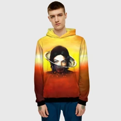 Мужская толстовка 3D Michael Jackson - фото 2