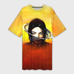 Платье-футболка 3D Michael Jackson