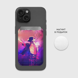 Картхолдер Magsafe магнитный Michael Jackson - фото 2