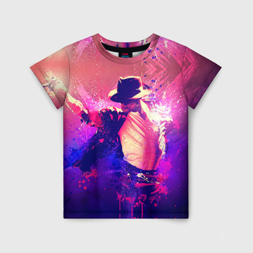 Детская футболка 3D Michael Jackson, цвет 3D печать