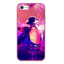 Чехол для iPhone 5/5S матовый Michael Jackson