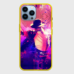 Чехол для iPhone 14 Pro Max Michael Jackson