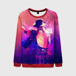 Мужской свитшот 3D Michael Jackson