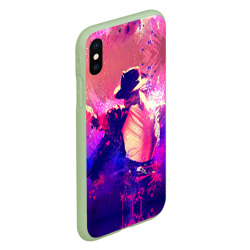 Чехол для iPhone XS Max матовый Michael Jackson - фото 2