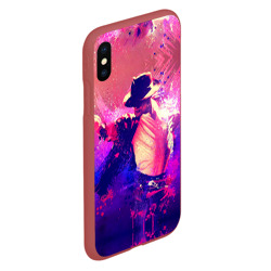 Чехол для iPhone XS Max матовый Michael Jackson - фото 2