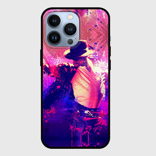 Чехол для iPhone 13 Pro Michael Jackson, цвет черный