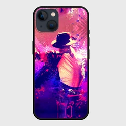 Чехол для iPhone 14 Michael Jackson