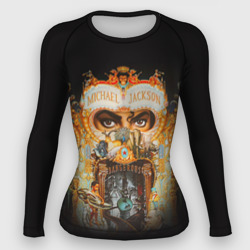 Женский рашгард 3D Michael Jackson
