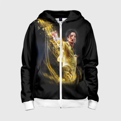 Детская толстовка 3D на молнии Michael Jackson