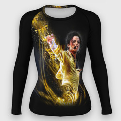Женский рашгард 3D Michael Jackson