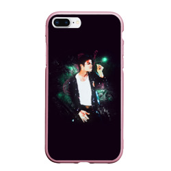 Чехол для iPhone 7Plus/8 Plus матовый Michael Jackson