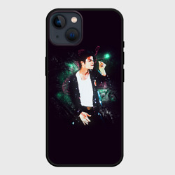 Чехол для iPhone 14 Michael Jackson