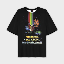 Мужская футболка oversize 3D Michael Jackson