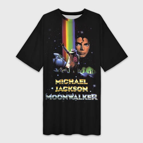 Платье-футболка 3D Michael Jackson, цвет 3D печать