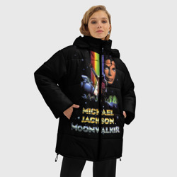 Женская зимняя куртка Oversize Michael Jackson - фото 2