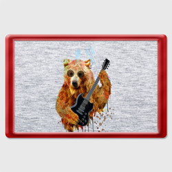 Магнит 45*70 Медведь с гитарой
