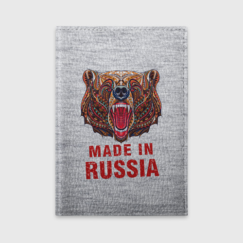 Обложка для автодокументов made in Russia, цвет черный