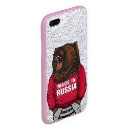Чехол для iPhone 7Plus/8 Plus матовый Made in Russia - фото 2