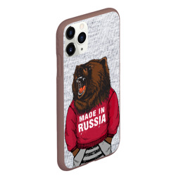 Чехол для iPhone 11 Pro Max матовый Made in Russia - фото 2