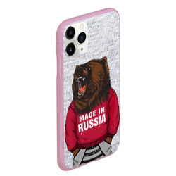 Чехол для iPhone 11 Pro Max матовый Made in Russia - фото 2