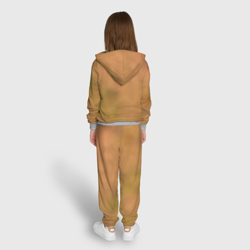 Детский костюм с толстовкой 3D Уруру, цвет меланж - фото 6
