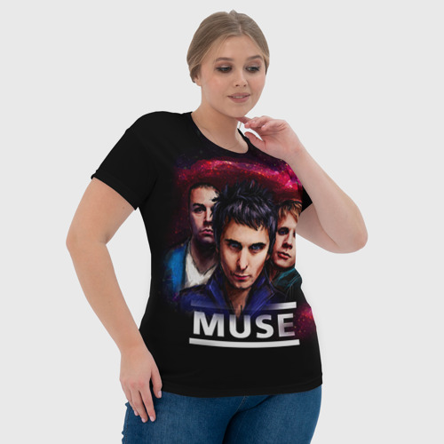 Женская футболка 3D Muse, цвет 3D печать - фото 6