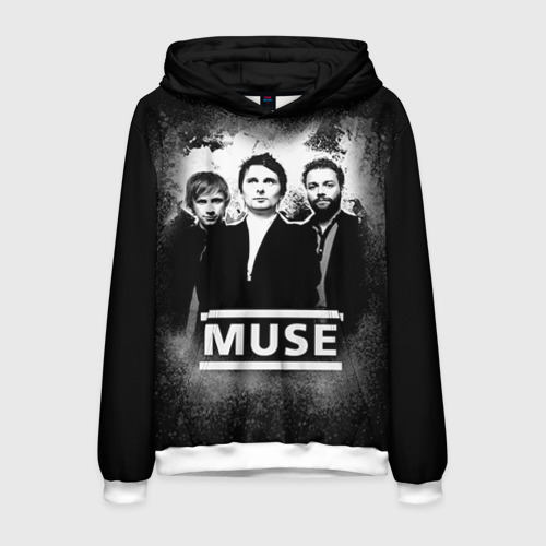 Мужская толстовка 3D Muse, цвет белый