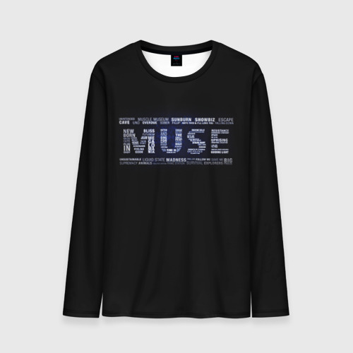 Мужской лонгслив 3D Muse