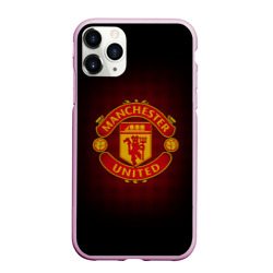 Чехол для iPhone 11 Pro Max матовый Манчестер Юнайтед