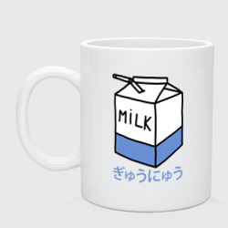 Кружка керамическая Milk