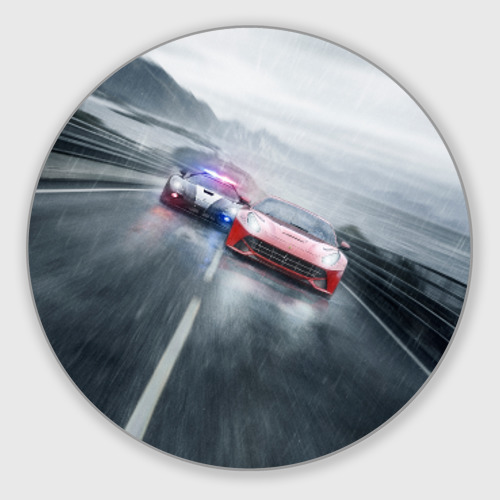 Коврик для мышки круглый NFS Фото 01 Коврик для мышки круглый NFS Фото 01