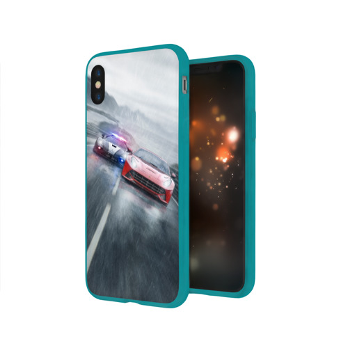 Чехол для Apple iPhone X силиконовый глянцевый NFS Фото 01 Чехол для Apple iPhone X силиконовый глянцевый NFS Фото 01