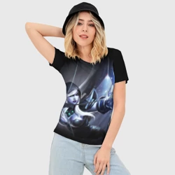 Женская футболка 3D Slim Drow ranger - фото 2