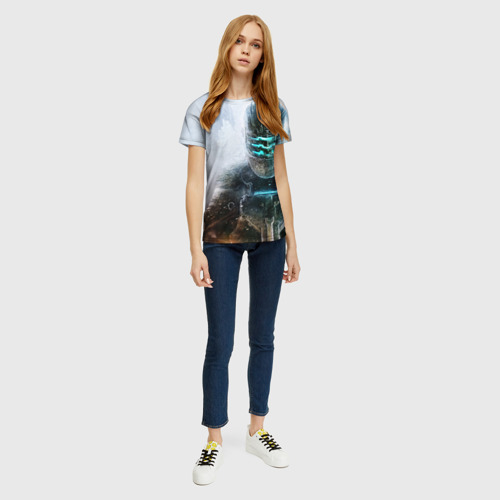 Женская футболка 3D Айзек Кларк, цвет 3D печать - фото 5