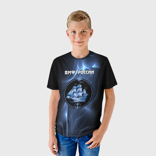 Детская футболка 3D ВМФ России - фото 3