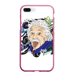 Чехол для iPhone 7Plus/8 Plus матовый Einstein