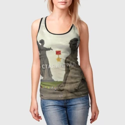 Женская майка 3D Город-герой Сталинград - фото 2