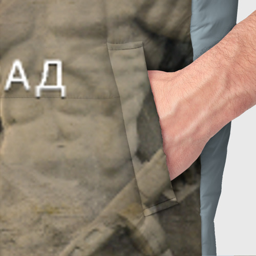Мужской жилет утепленный 3D Город-герой Сталинград - фото 6