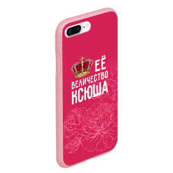 Чехол для iPhone 7Plus/8 Plus матовый Её величество Ксюша - фото 2