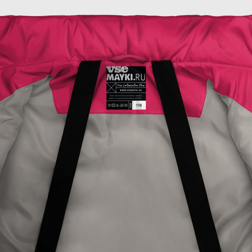 Зимняя куртка для девочек 3D Её величество Марина, цвет светло-серый - фото 7