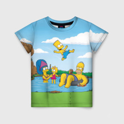 Детская футболка 3D The Simpsons